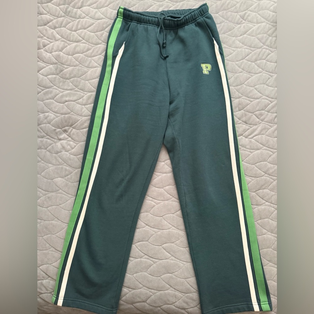 Victoria’s Secret PINK active Green track pants, medium